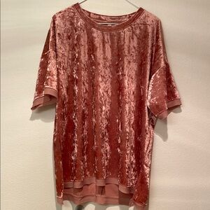 Velvet Pink Top